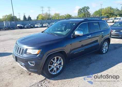2015 Jeep Grand Cherokee Overland from USA, damaged, VIN 1C4RJFCG3FC671802